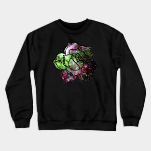 Space Flower Crewneck Sweatshirt